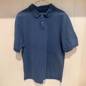 Pendleton Men's Blue 100% Cotton Pique Short Sleeve Polo Shirt